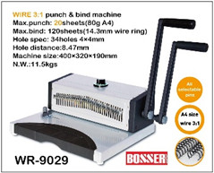 MÁY ĐÓNG LÒ XO KẼM BOSSER WR 9029